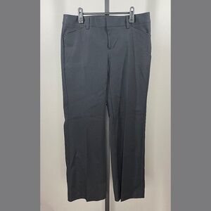 NEW Eddie Bauer Pants Womens 8 petite black straight leg business casual classic